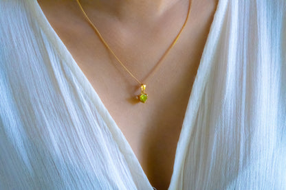 Peridot Carla Necklace - CLJ584P