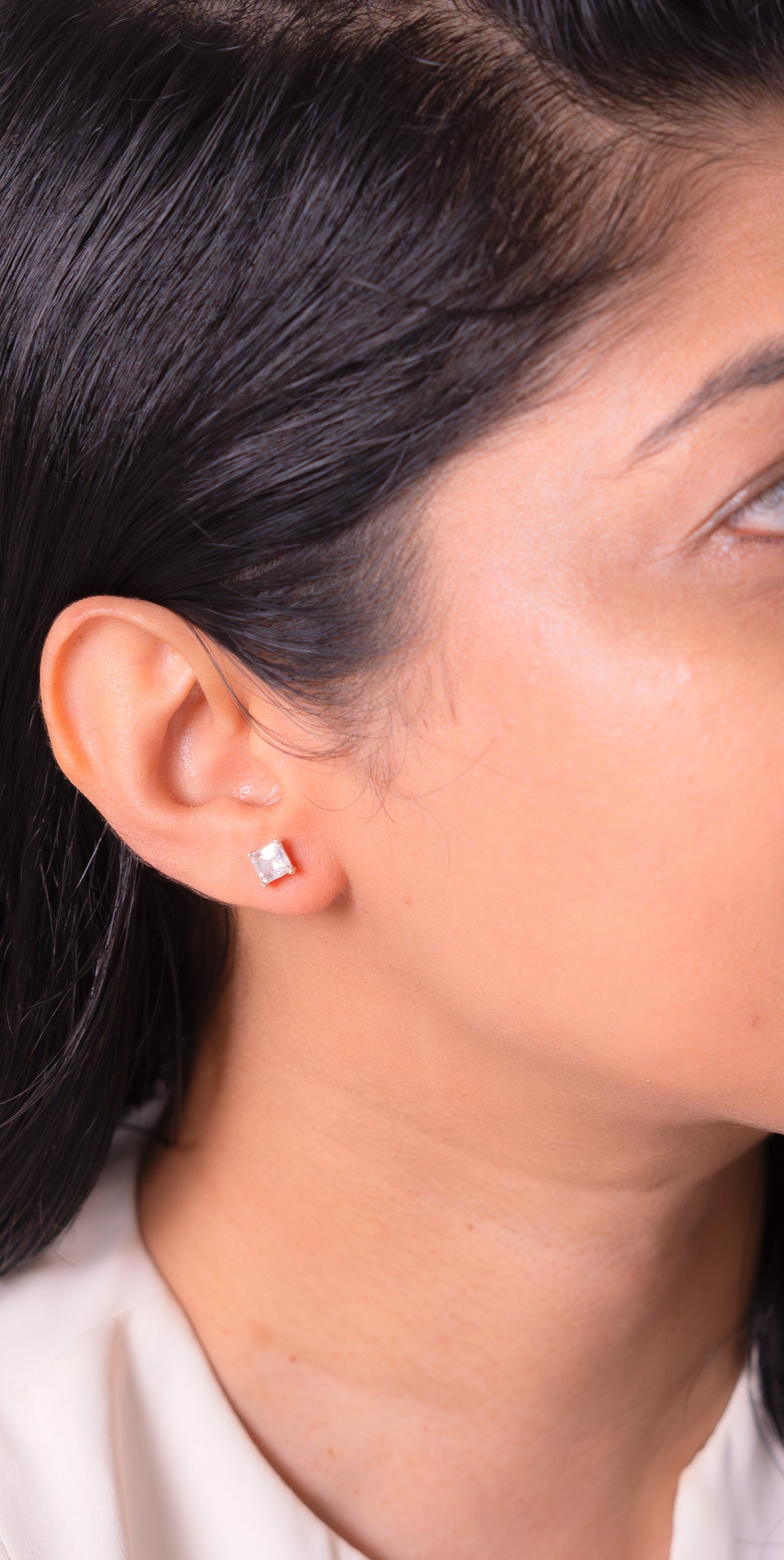 White Topaz Ivyana Earrings - CLJ589WE