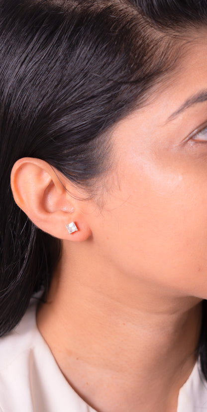 White Topaz Ivyana Earrings - CLJ589WE