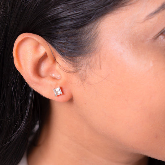 White Topaz Ivyana Earrings - CLJ589WE