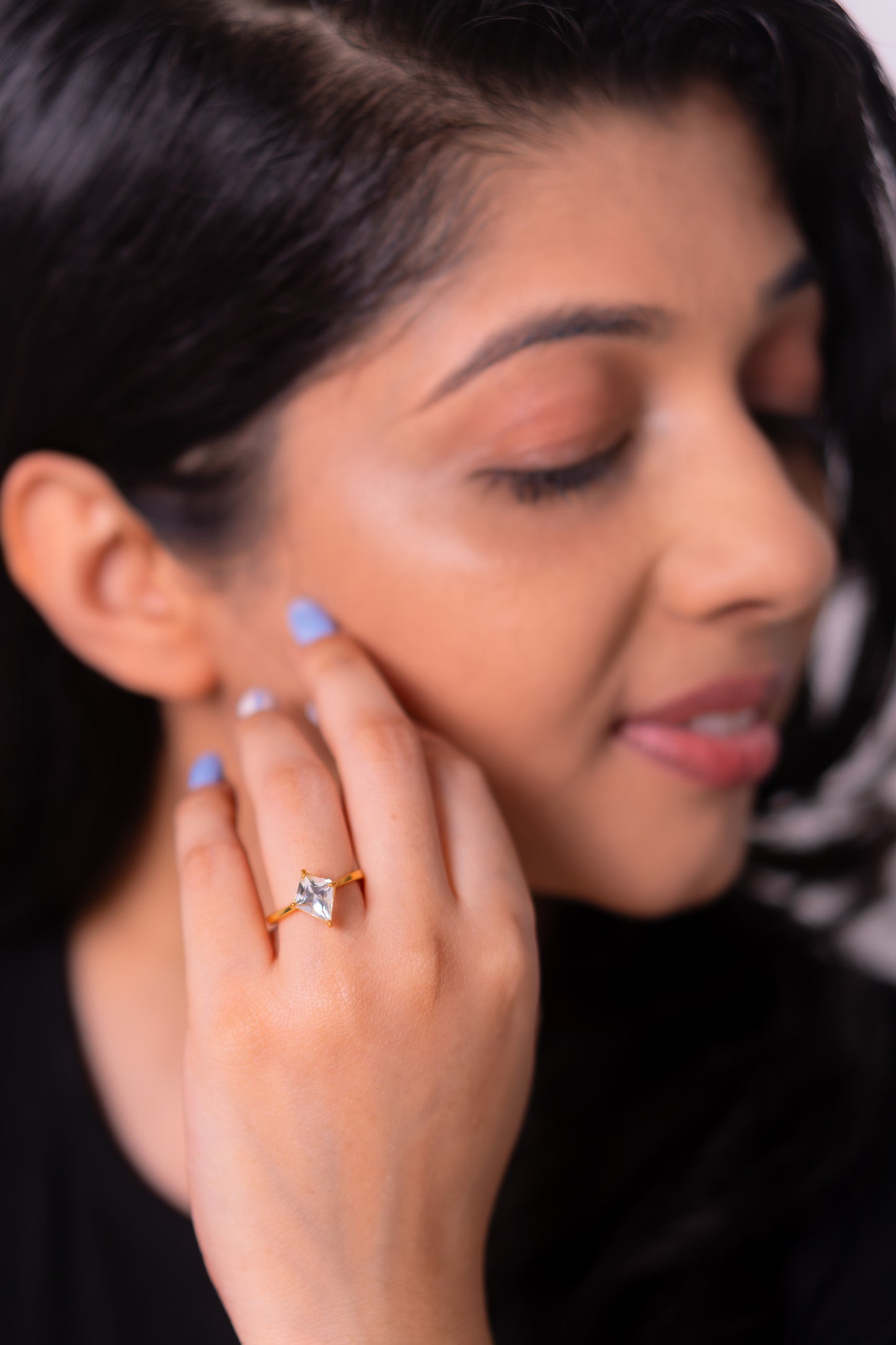 White Topaz Evanna Ring - CLJ945