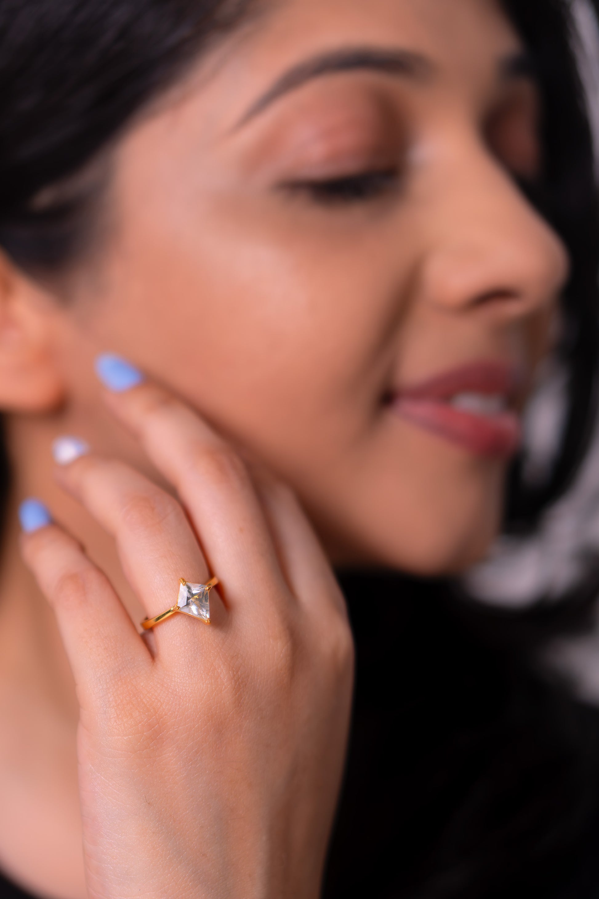 White Topaz Evanna Ring - CLJ945