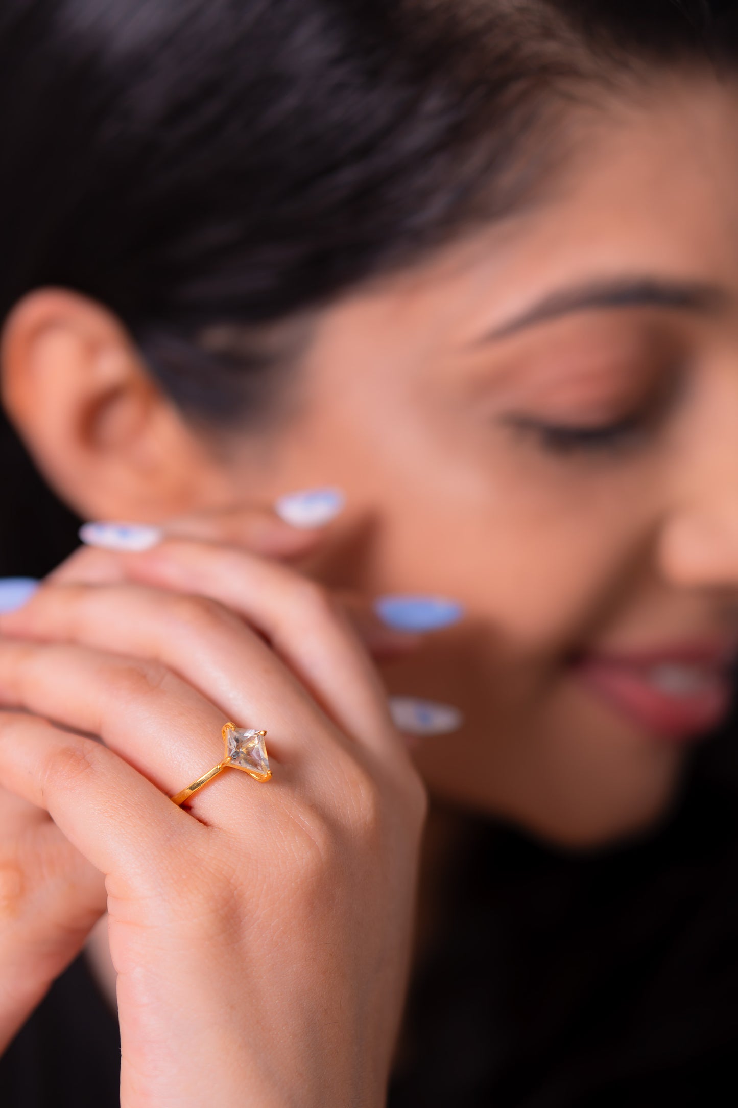 White Topaz Evanna Ring - CLJ945