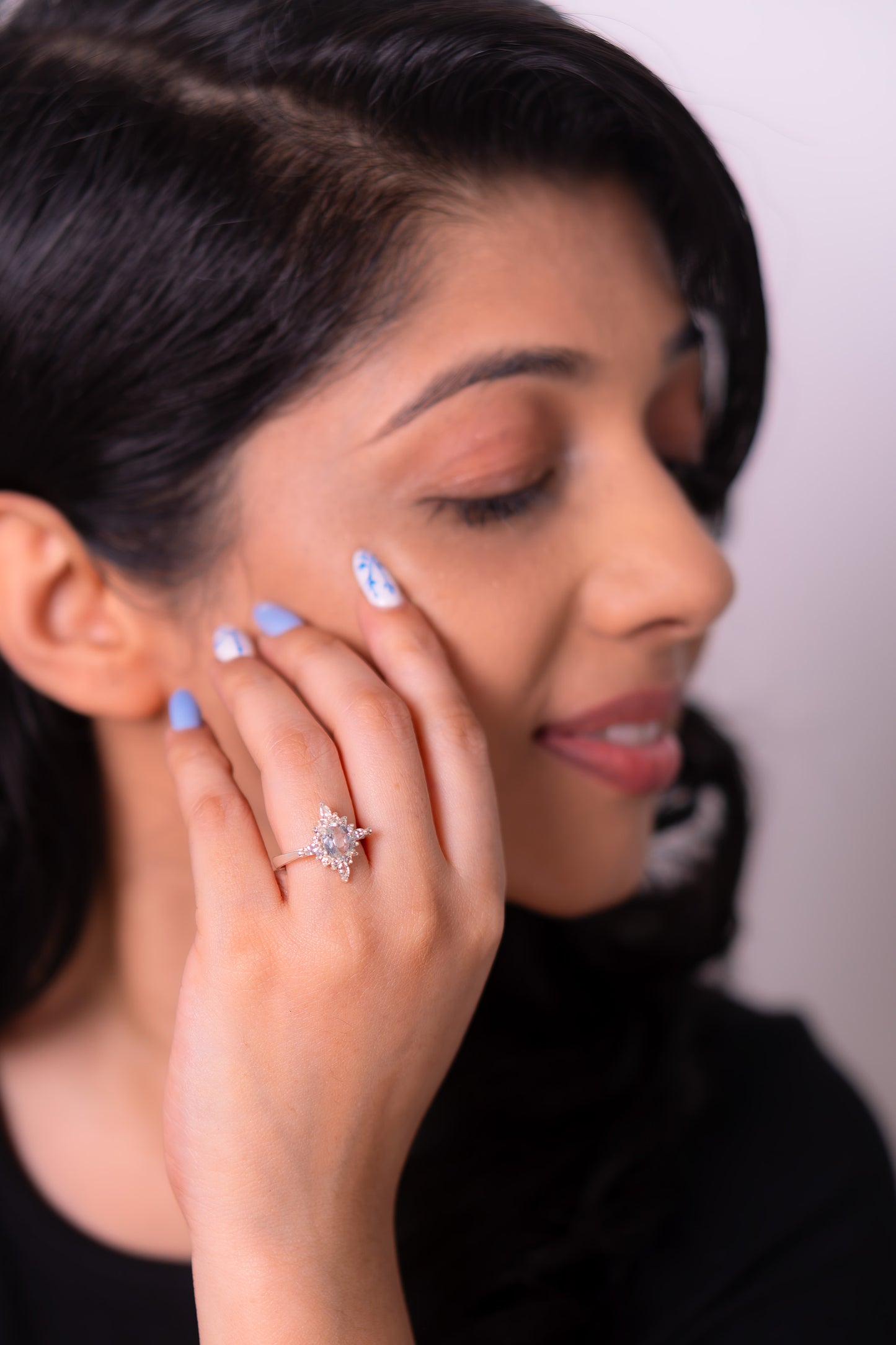 White Sapphire Katalina Ring - CLJ948