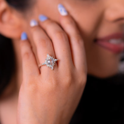 White Sapphire Katalina Ring - CLJ948