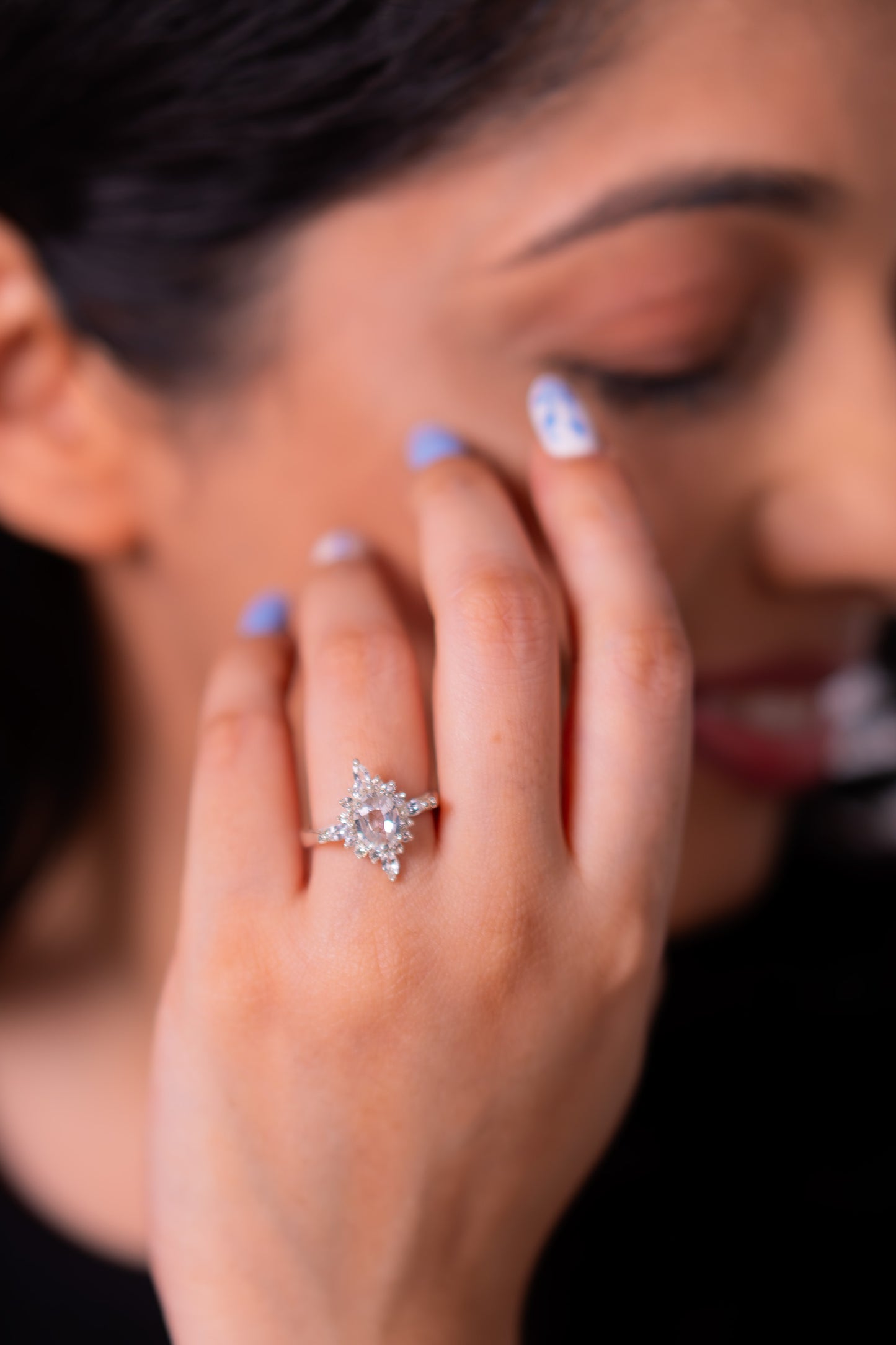 White Sapphire Katalina Ring - CLJ948