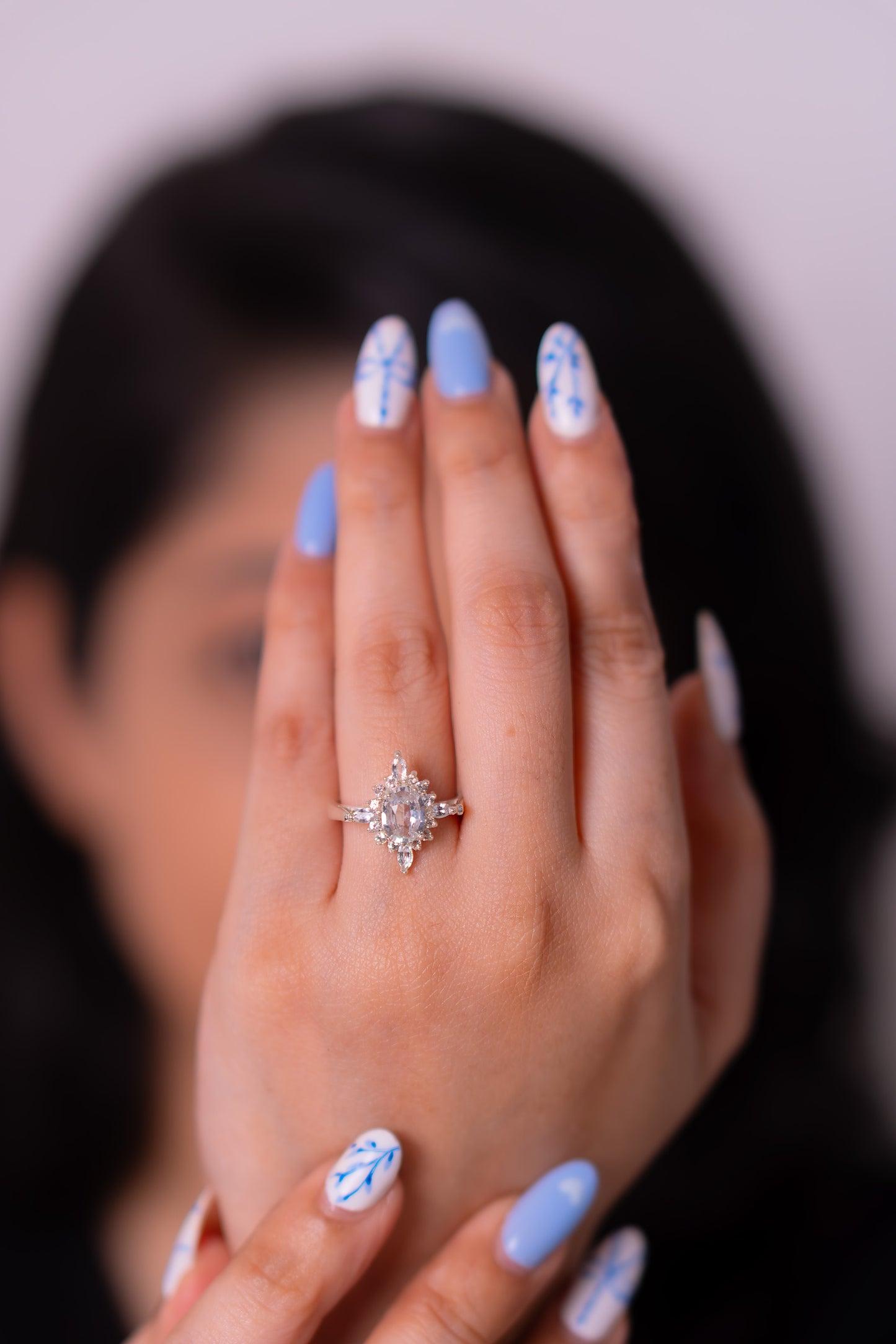 White Sapphire Katalina Ring - CLJ948
