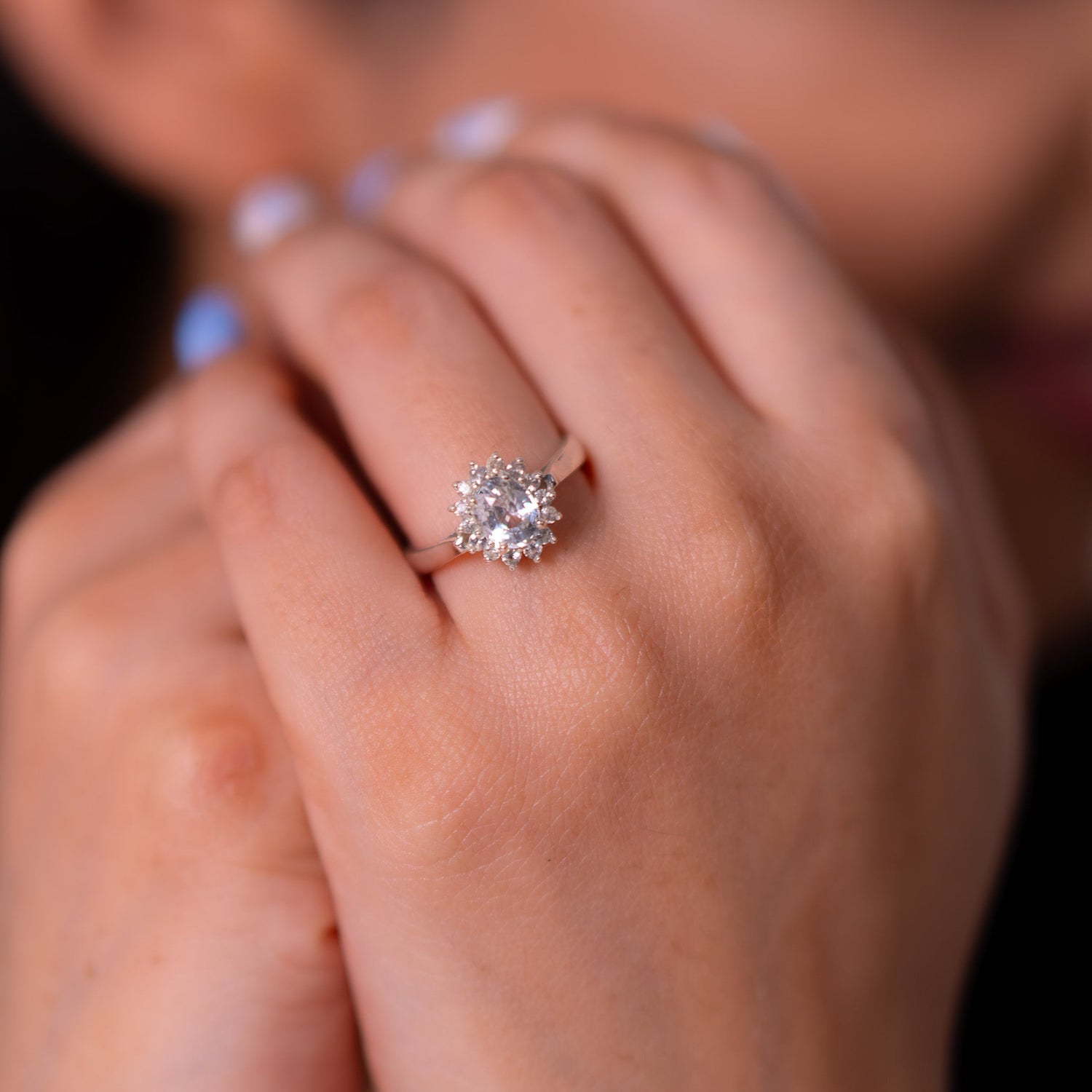White Sapphire Alara Ring - CLJ949