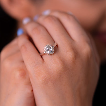 White Sapphire Alara Ring - CLJ949