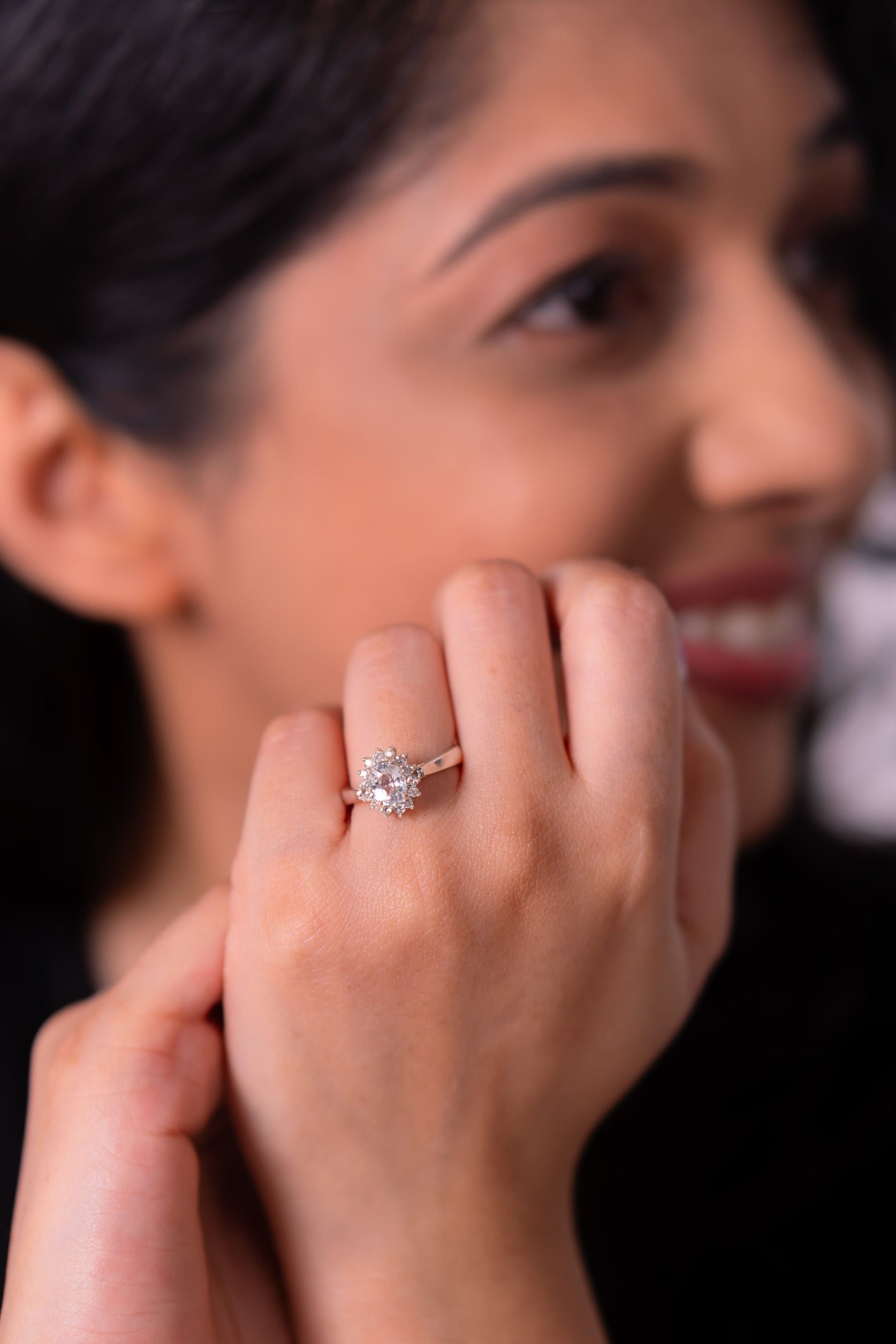 White Sapphire Alara Ring - CLJ949