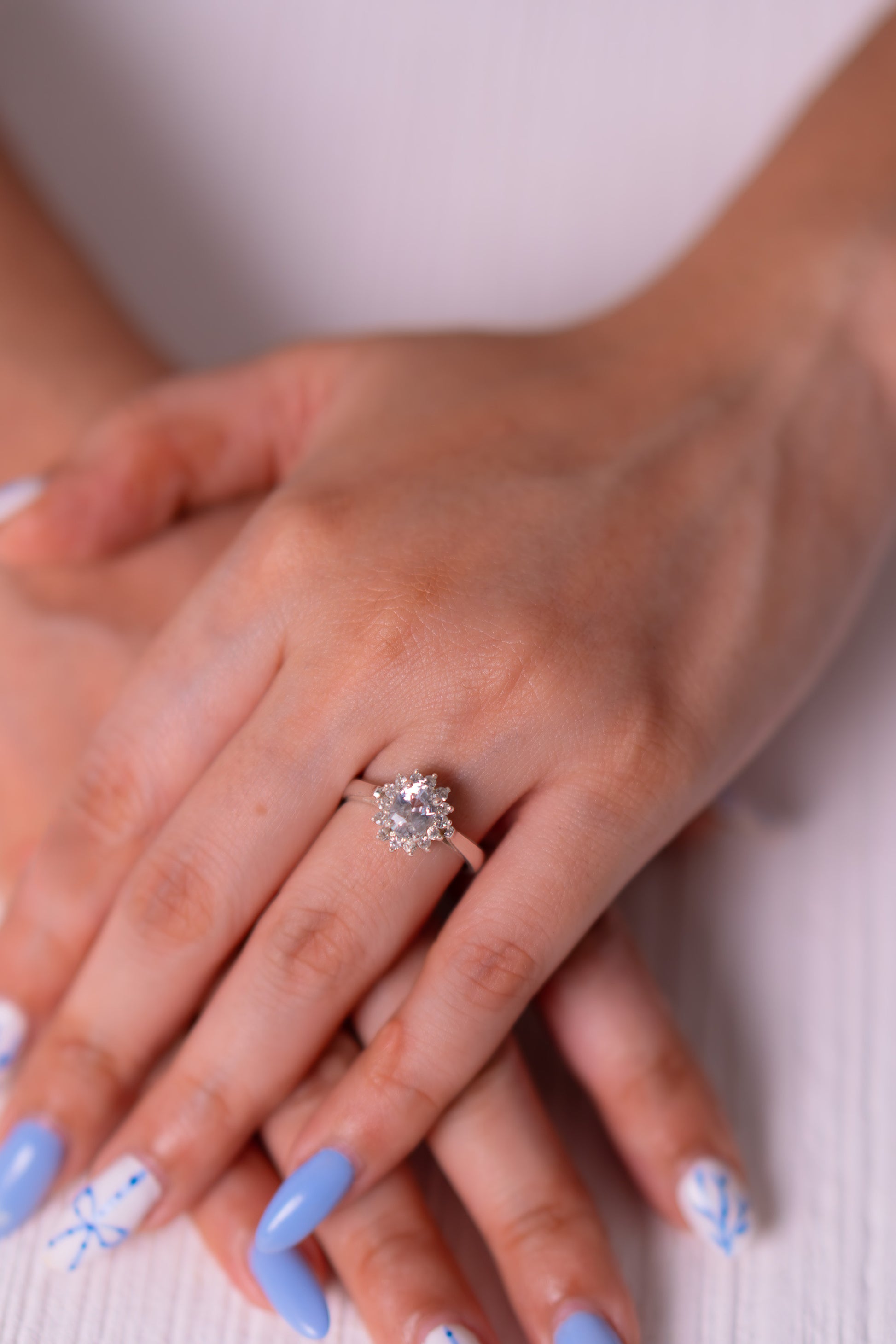 White Sapphire Alara Ring - CLJ949