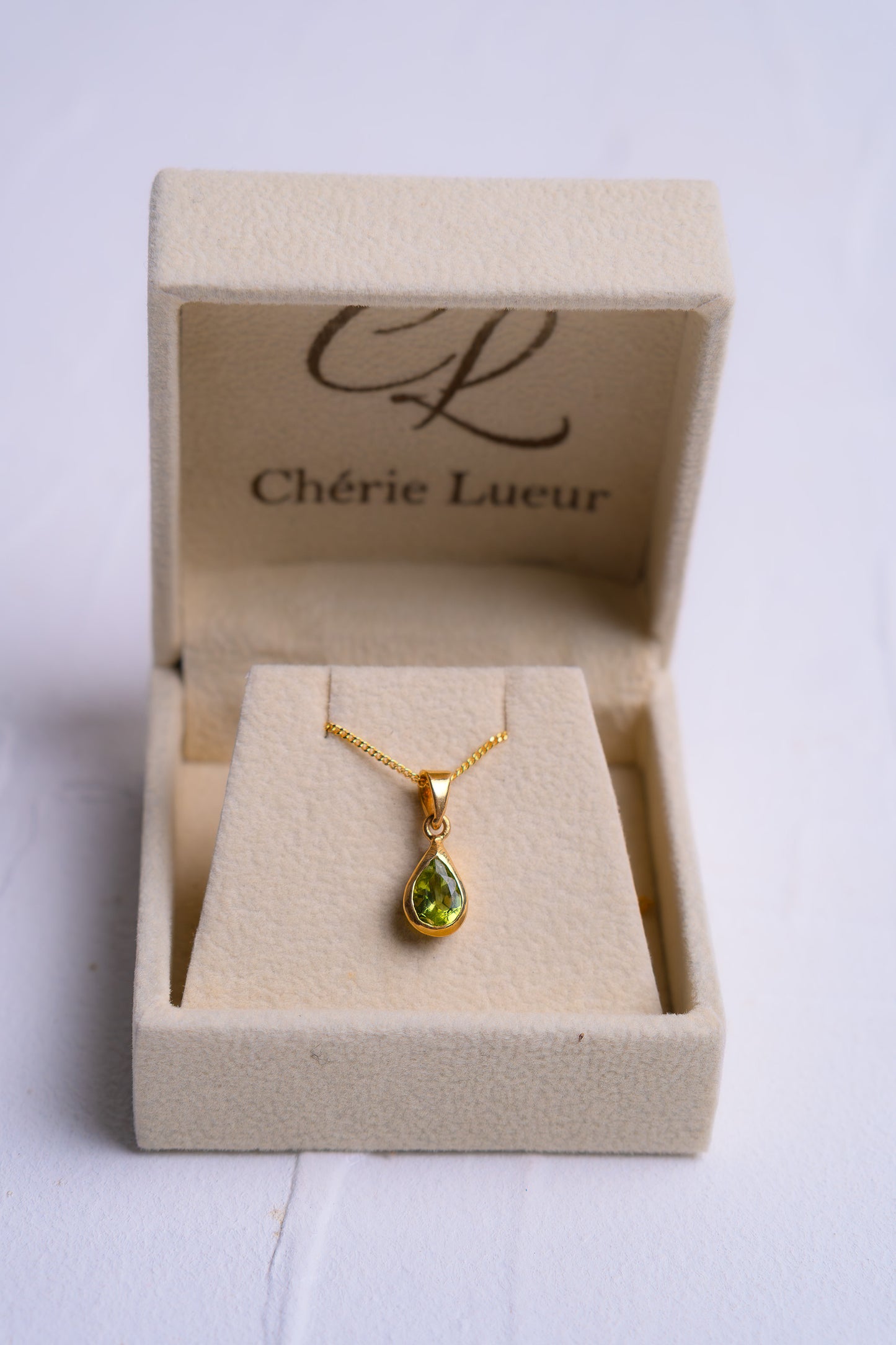 Peridot Olivia Necklace - CLJ956P