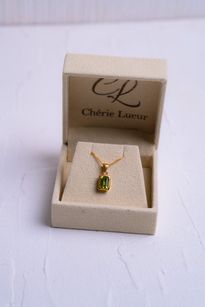 Peridot Maeve Necklace - CLJ957P