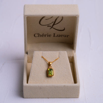 Peridot Maeve Necklace - CLJ957P