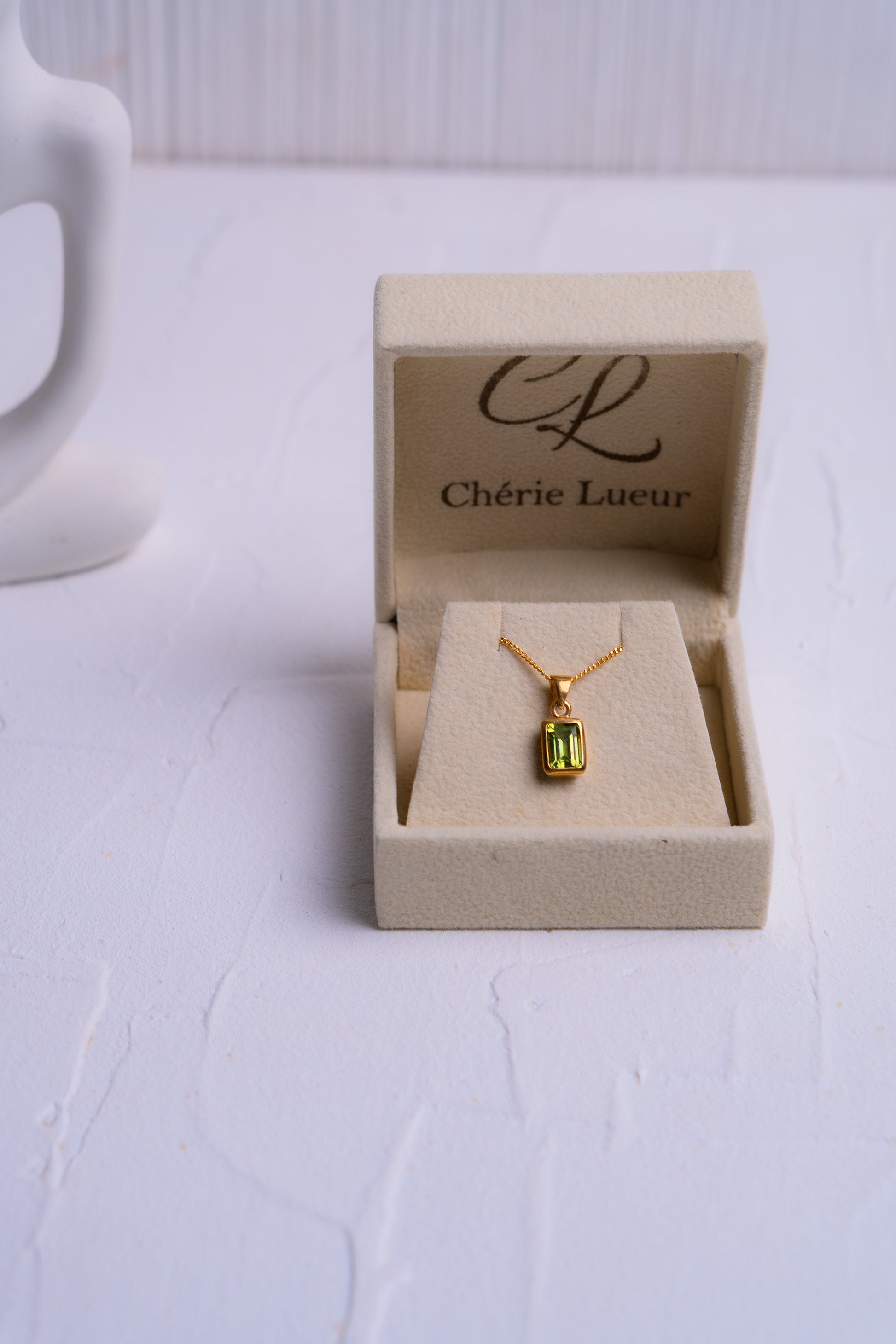 Peridot Maeve Necklace - CLJ957P