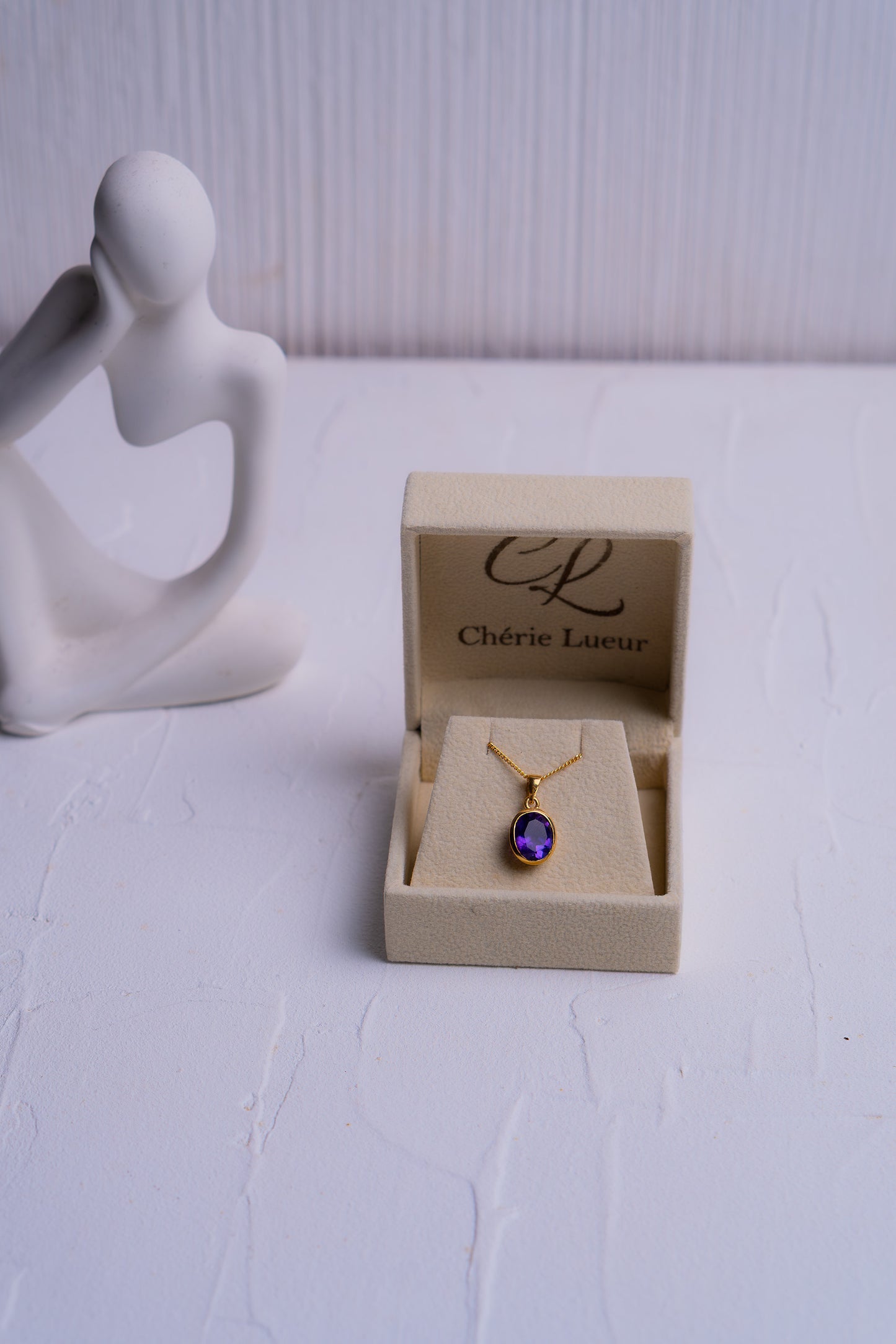 Amethyst Meera Necklace - CLJ367