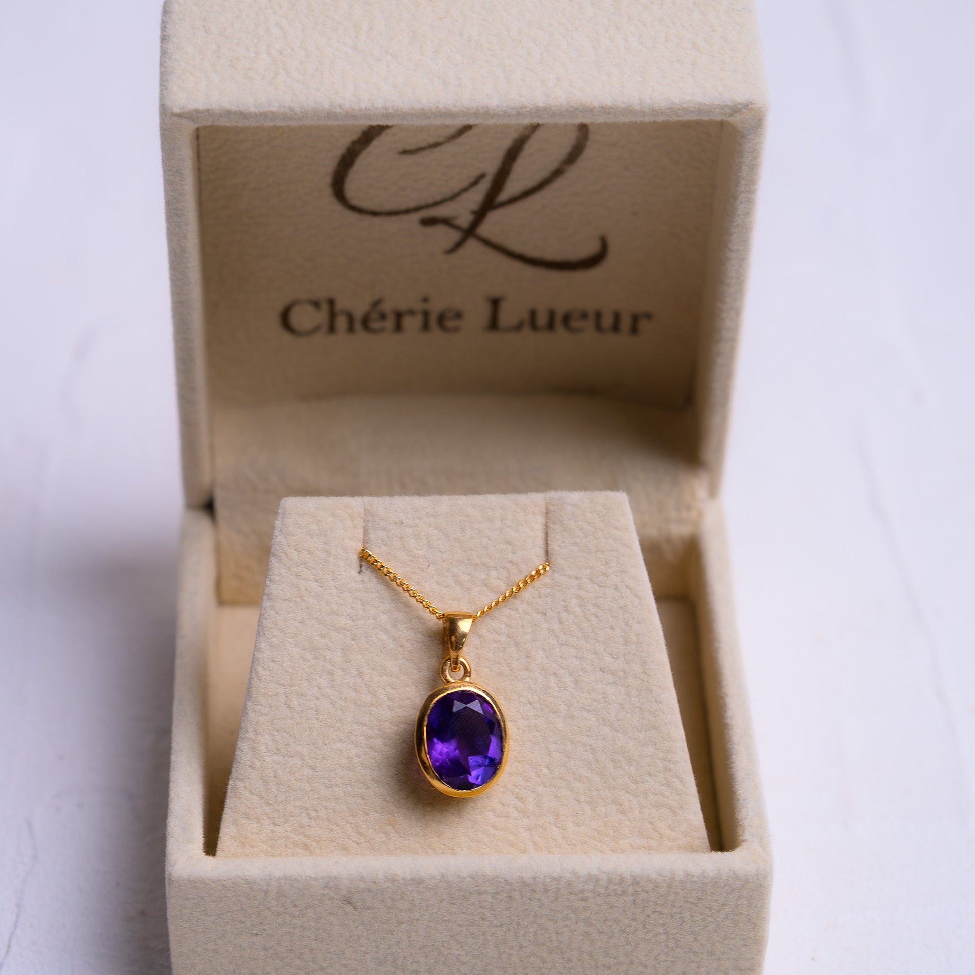 Amethyst Meera Necklace - CLJ367