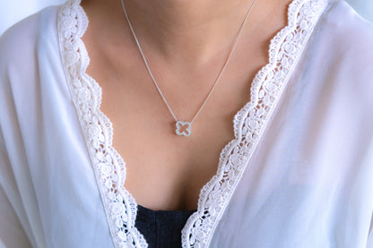 American Diamonds Aubrie Necklace - CLJ549