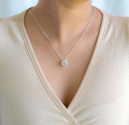 American Diamonds Icefall Necklace - CLJ591