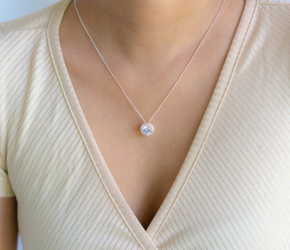 American Diamonds Icefall Necklace - CLJ591