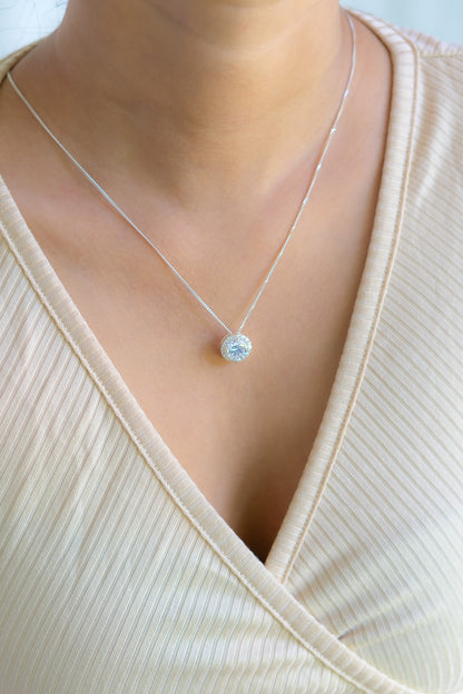 American Diamonds Icefall Necklace - CLJ591