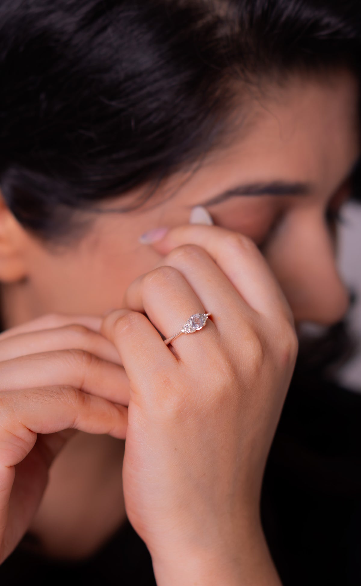 White Sapphire Serelia Ring- CLJ975