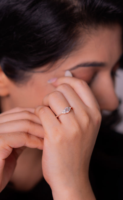 White Sapphire Serelia Ring- CLJ975