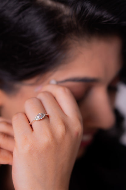 White Sapphire Serelia Ring- CLJ975