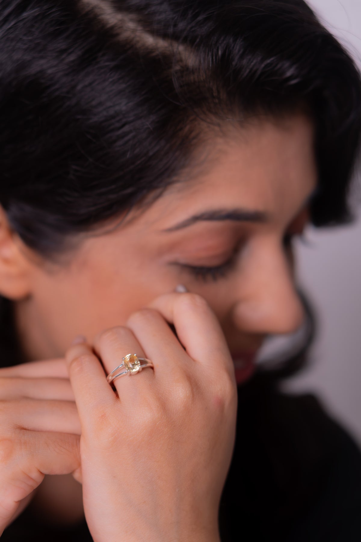Yellow Sapphire Sara Ring - CLJ972