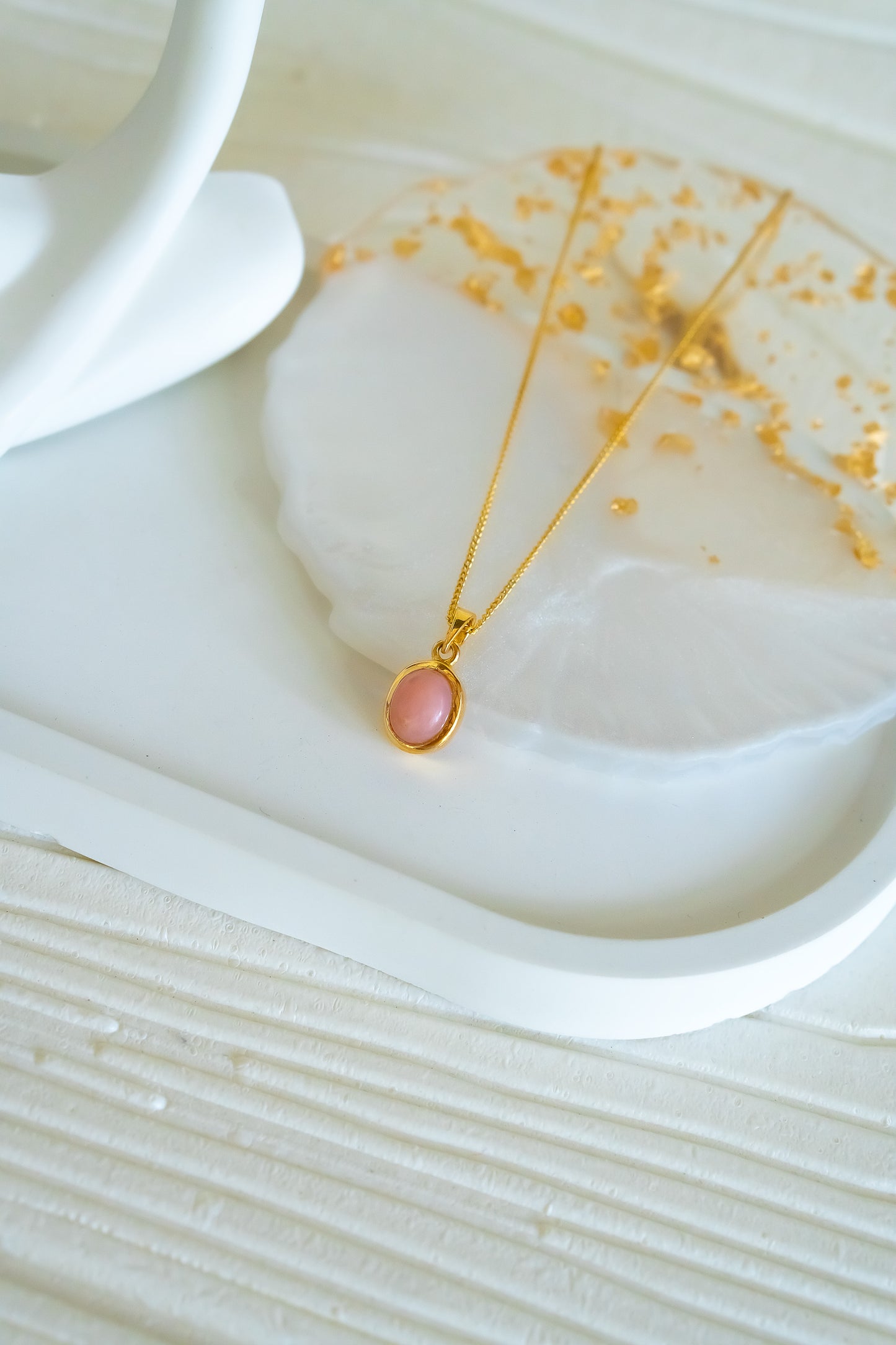 Pink Opal Mystic Necklace - CLJ514