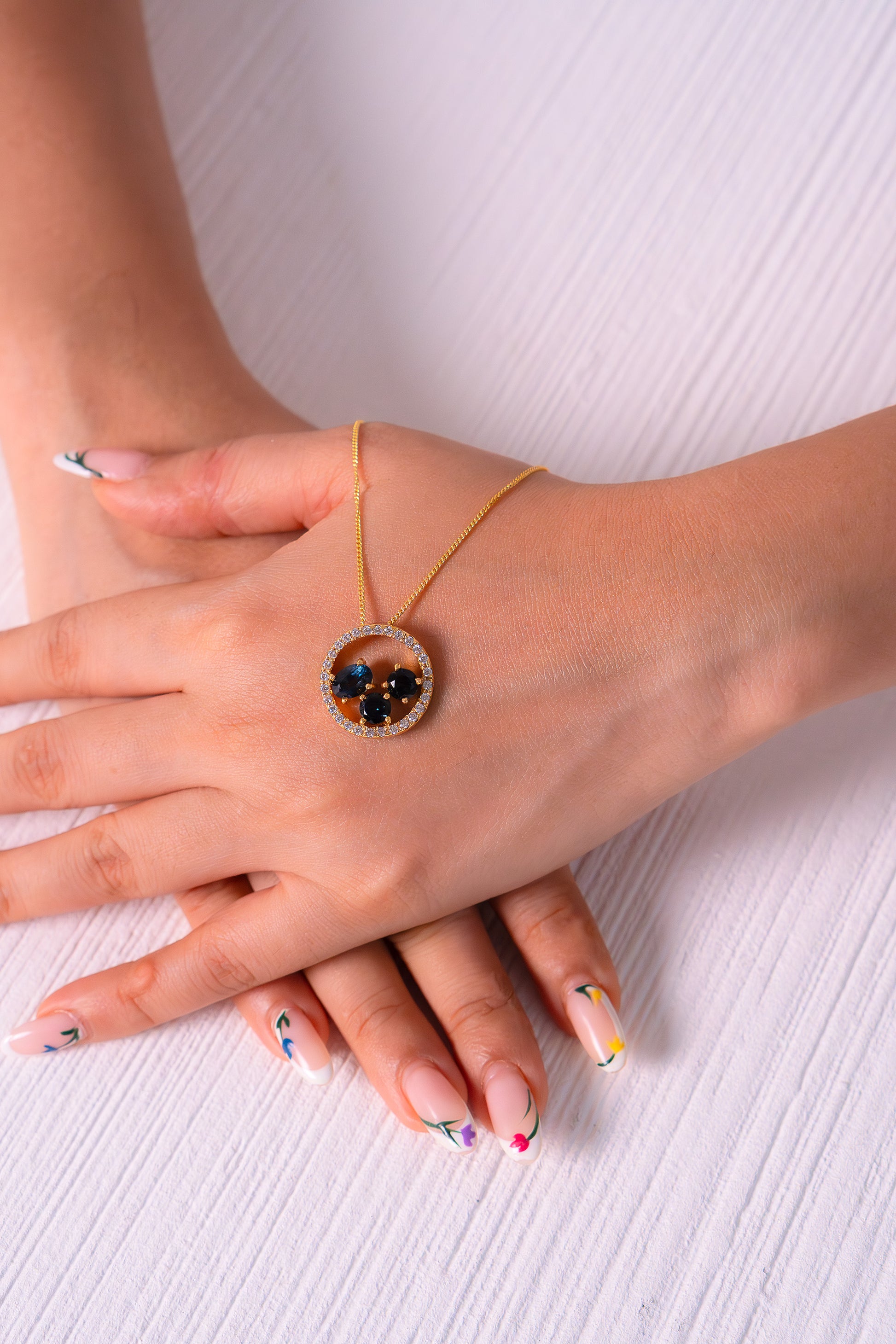 London Blue Topaz Aanya Necklace - CLJ411LB