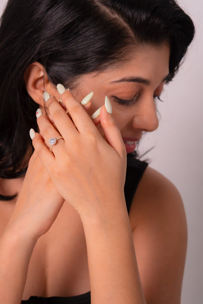 White Topaz Sloane Ring - CLJ836W