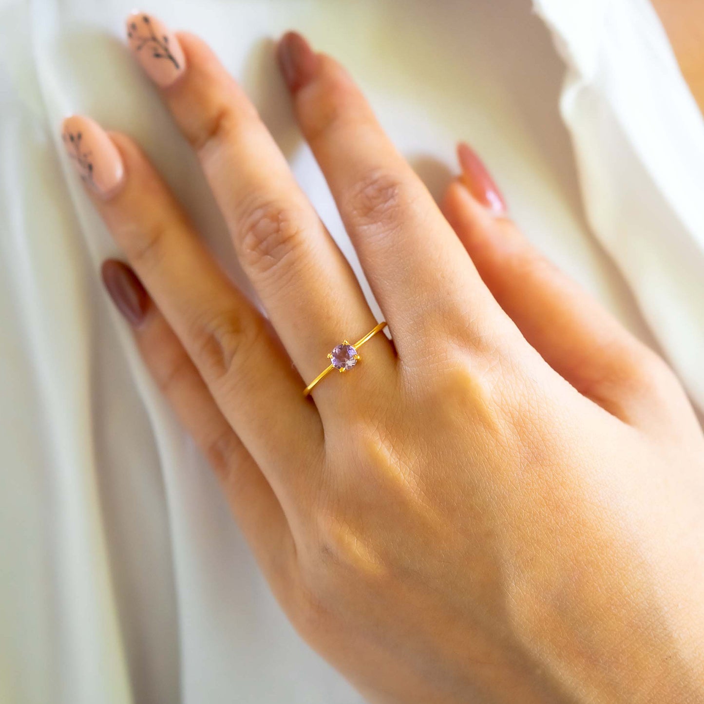 Amethyst Nina Ring - CLJ487