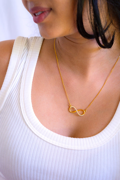 Elliana Infinity Necklace - CLJ506