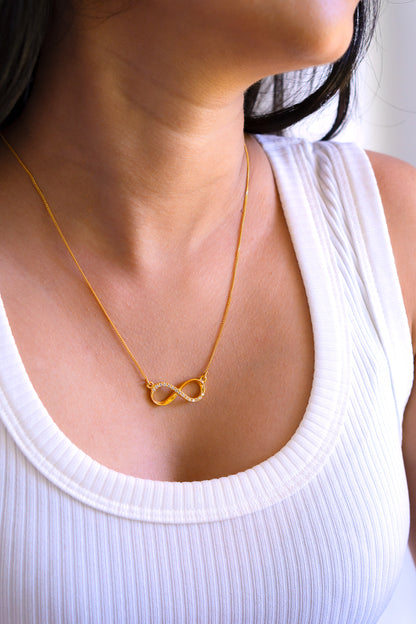 Elliana Infinity Necklace - CLJ506