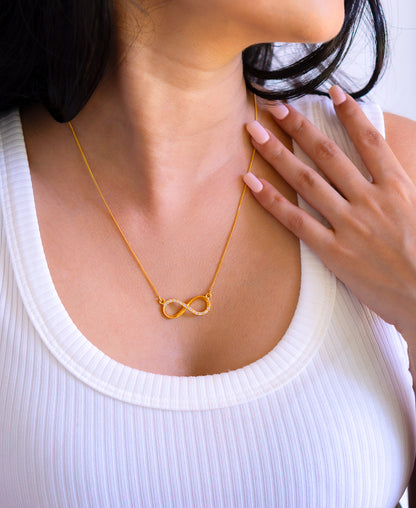 Elliana Infinity Necklace - CLJ506