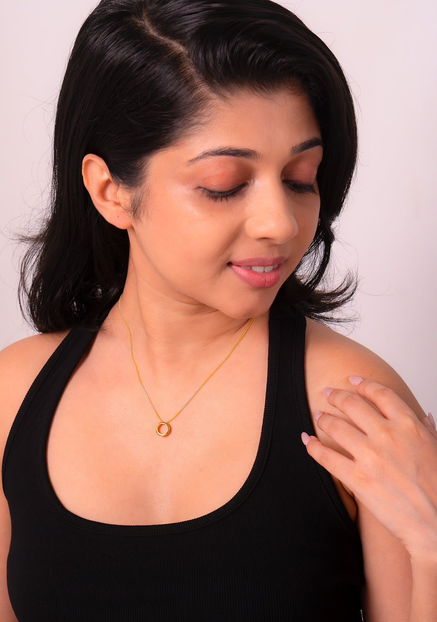 Handmade Sterling Silver Fia Necklace - CLJ257