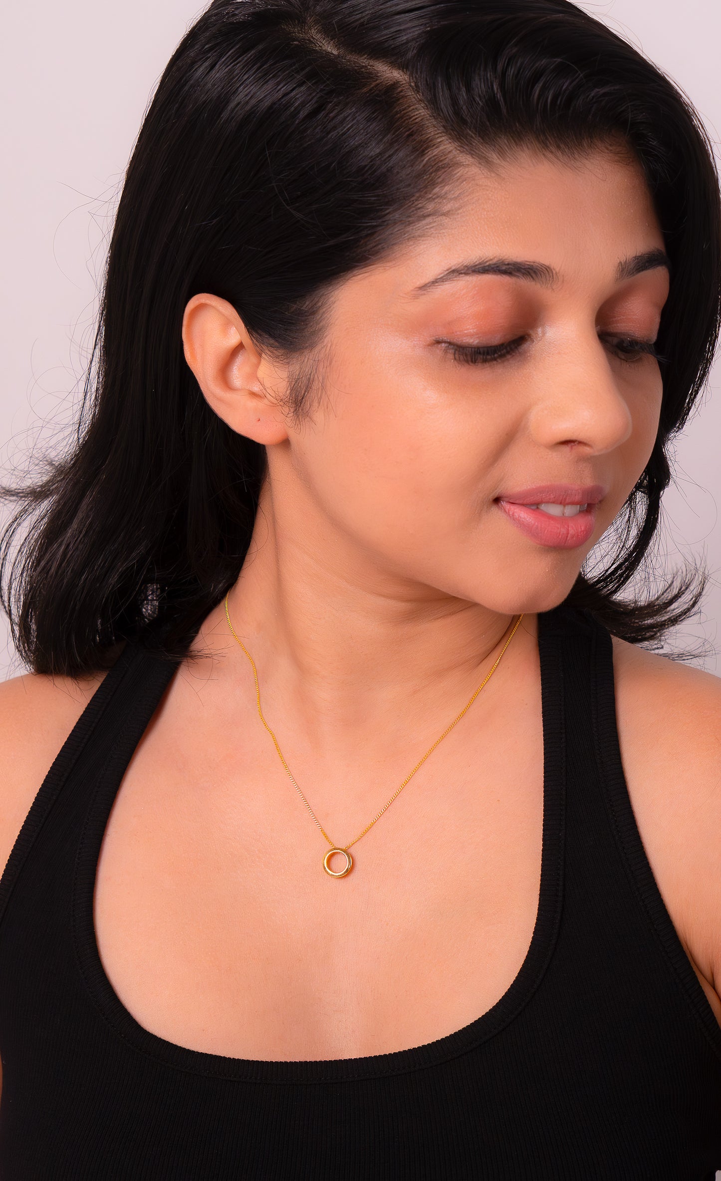 Handmade Sterling Silver Fia Necklace - CLJ257