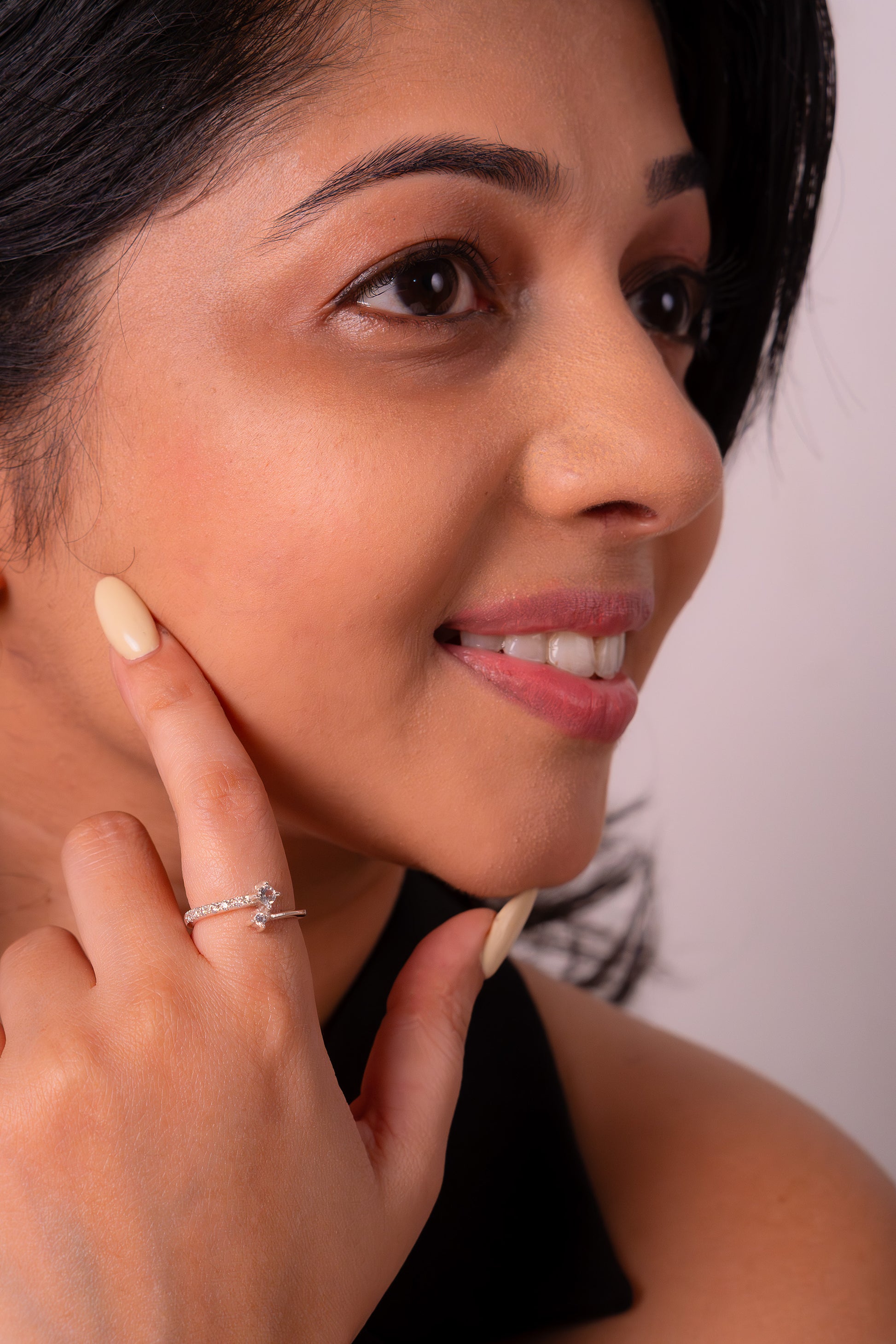 White Topaz Kendra Ring - CLJ441