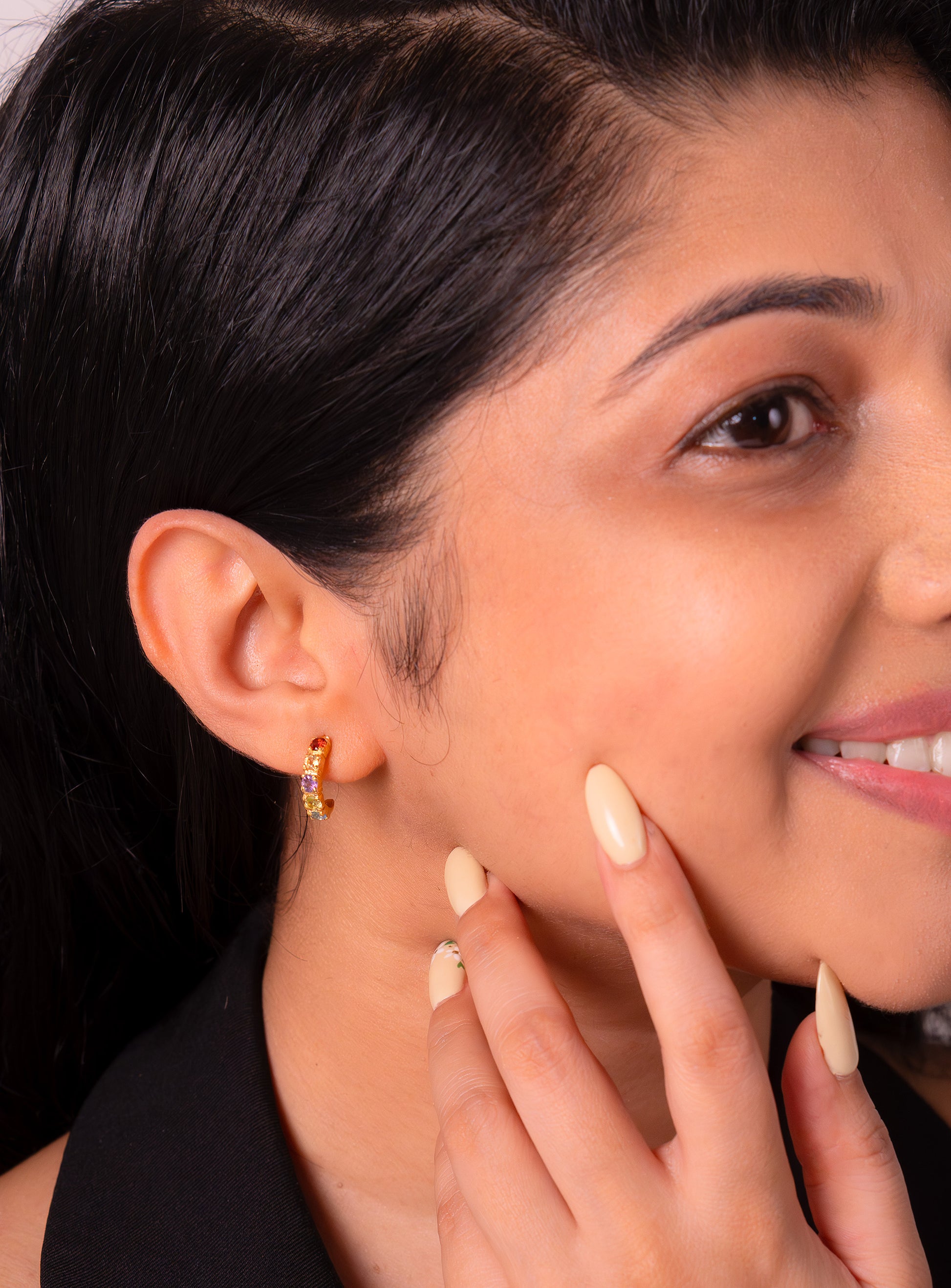 Eliza Semi-Precious Gemstone Earrings - CLJ499