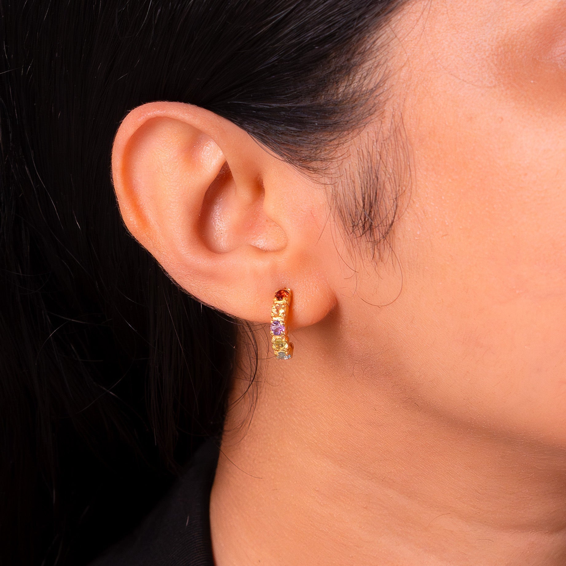 Eliza Semi-Precious Gemstone Earrings - CLJ499