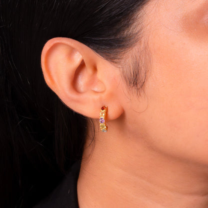 Eliza Semi-Precious Gemstone Earrings - CLJ499