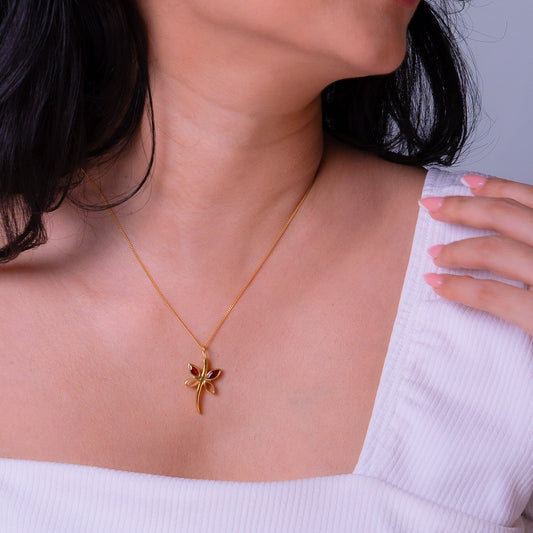 Handmade Garnet Elyra Set - CLJ702G