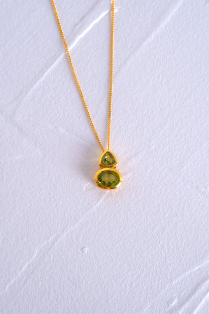 Peridot Olina Necklace - CLJ708P