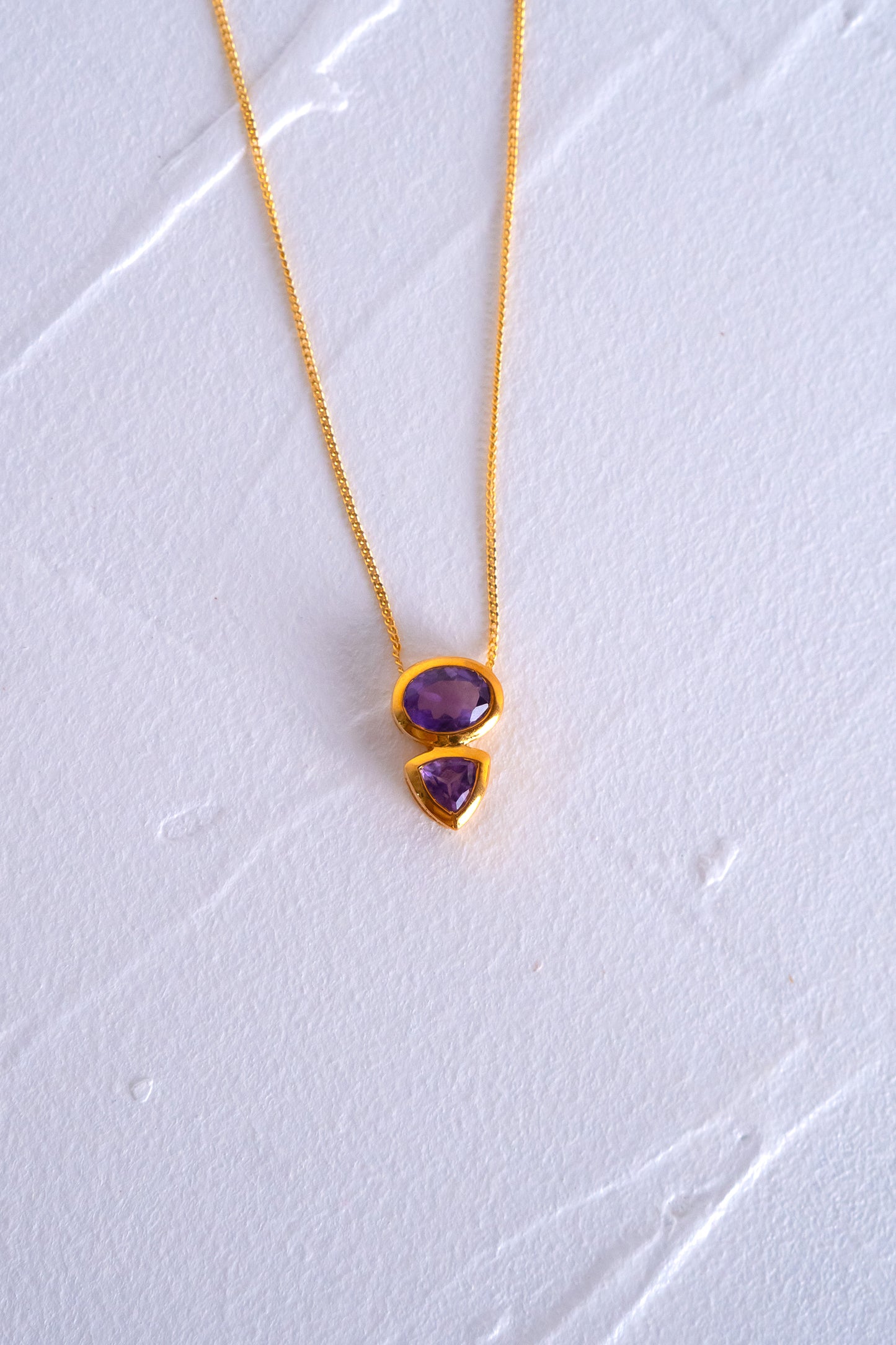 Amethyst Olina Necklace - CLJ708A