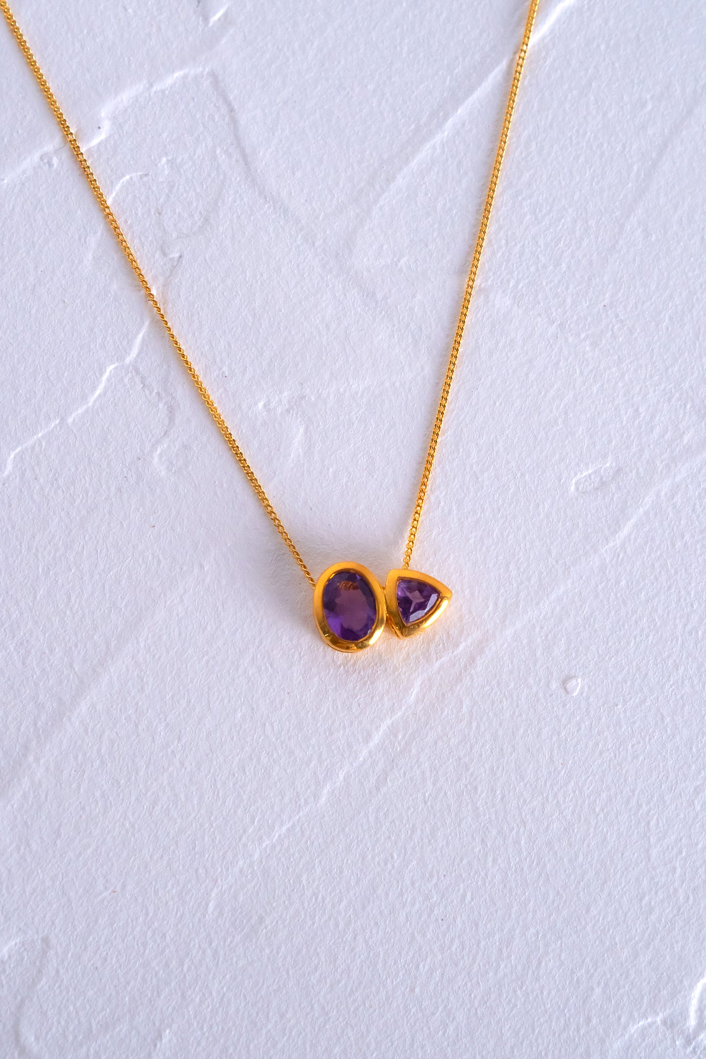 Amethyst Olina Necklace - CLJ708A