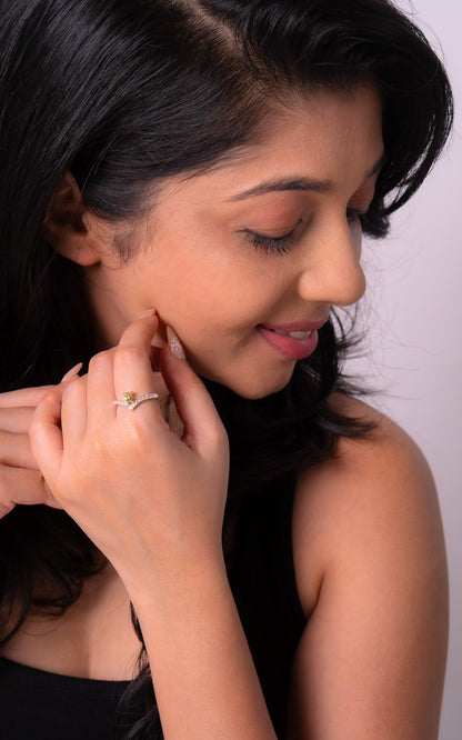 Peridot Zirina Ring - CLJ786P