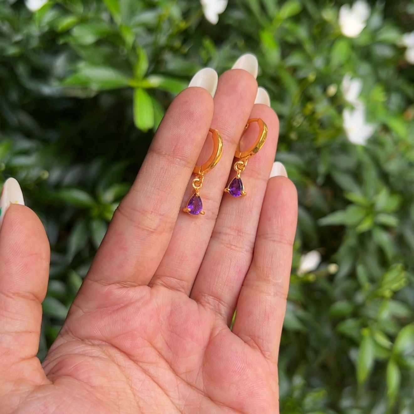 Amethyst Adoline Earrings - CLJ540E