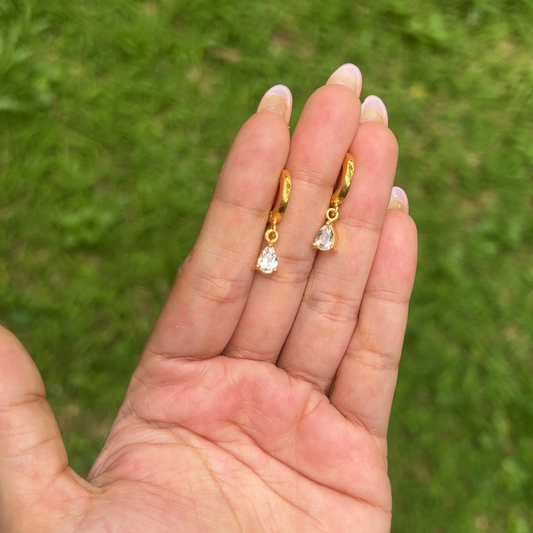 White Topaz Adoline Earrings - CLJ587E