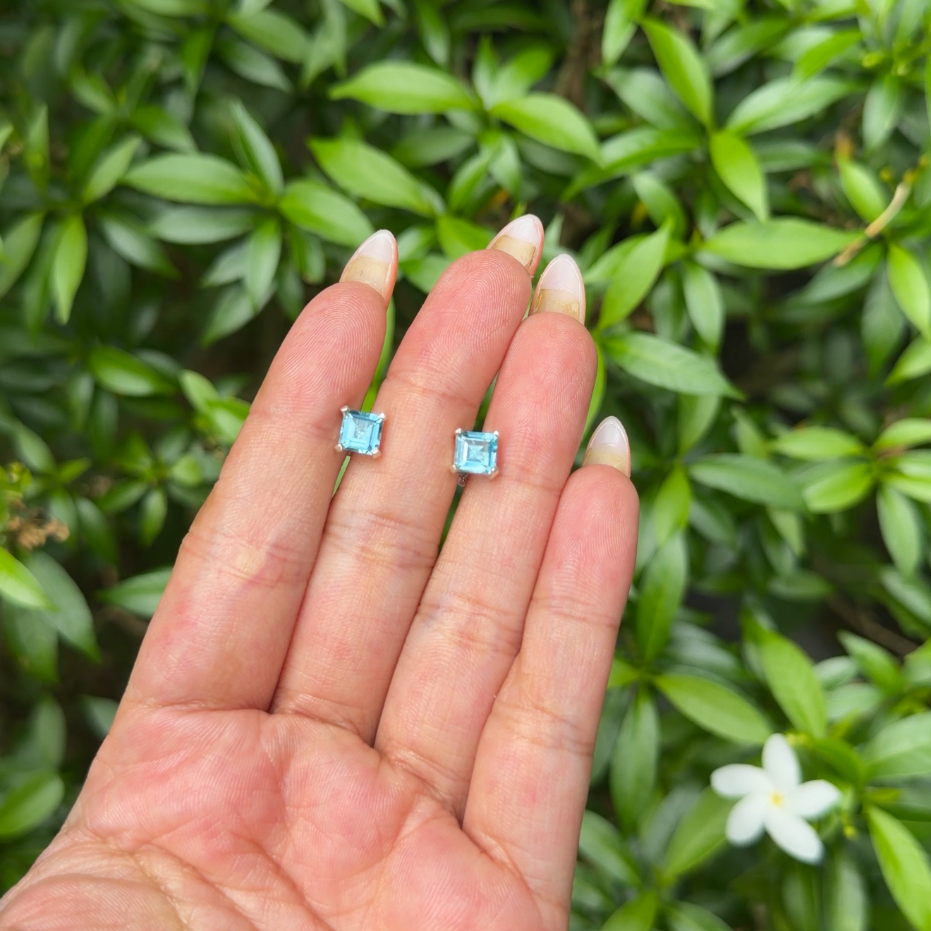 Blue Topaz Ivyana Earrings - CLJ589BE